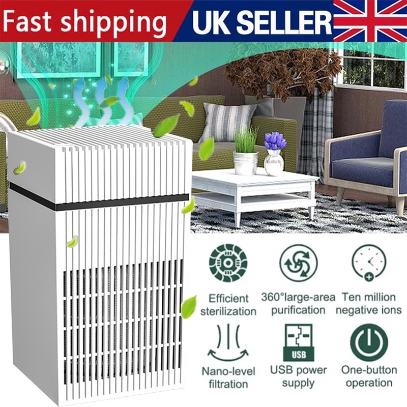 Air Purifiers For Large Room Medical Grade Air Purifier HEPA Smoke Odor Home Pet