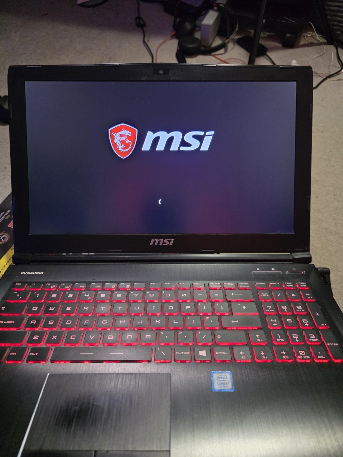 MSI Apache Pro Gaming Laptop GE62VR 7RF 15.6” i7 16GB + 128GB SSD + 1TB HDD GTX