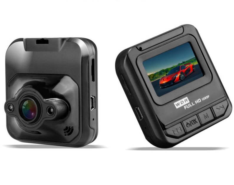 Mini 1080P HD Dual Lens Car Dash Cam DVR Front and Rear Camera Video Recorder