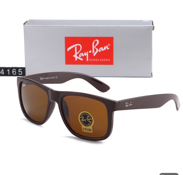 2026 NEW Ray-Ban RB4165 622/T3 Justin Sunglasses Tea-brown Classic Frame UK