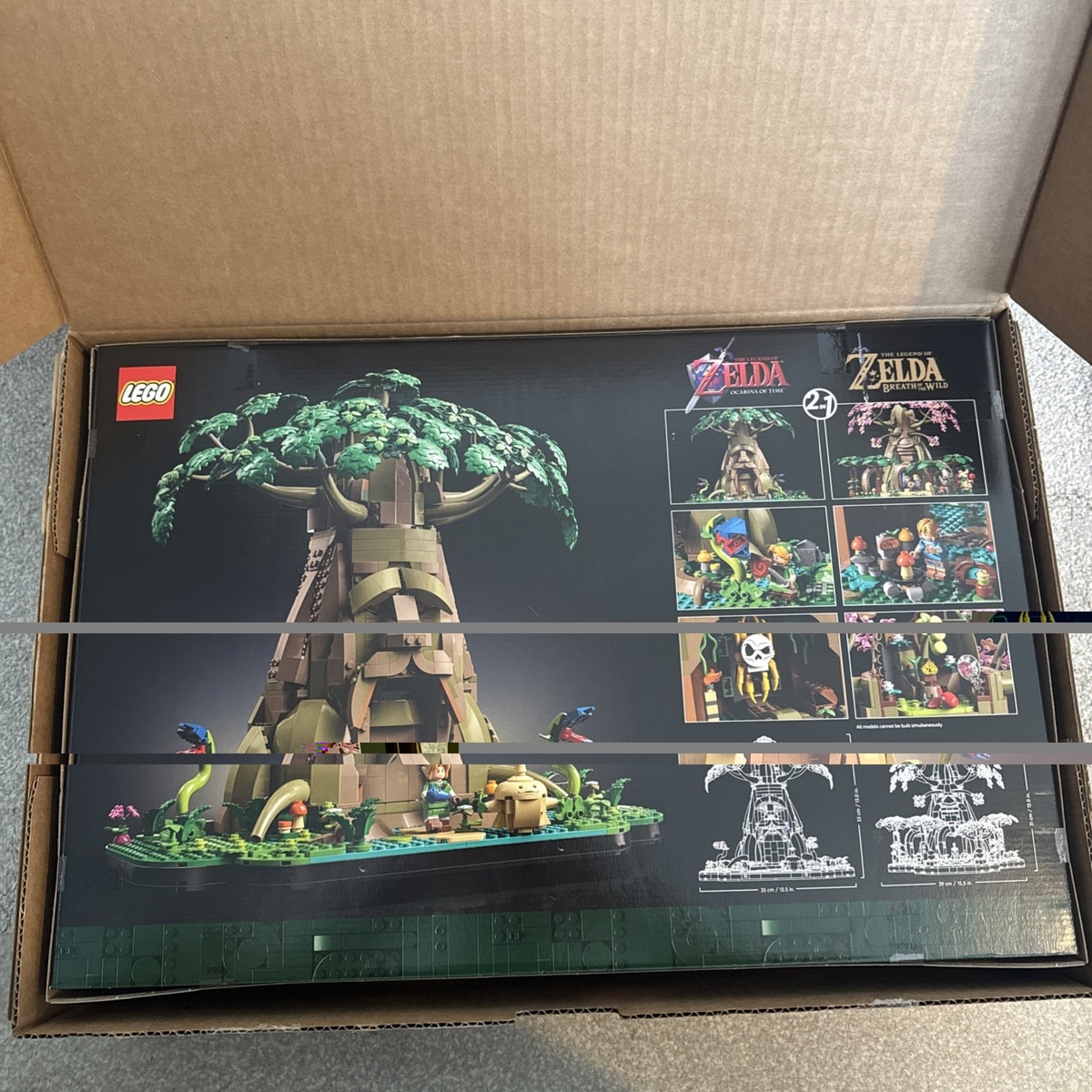 LEGO 77092 the Legend of Zelda Great Deku Tree 2-in-1 New & Sealed 🌸