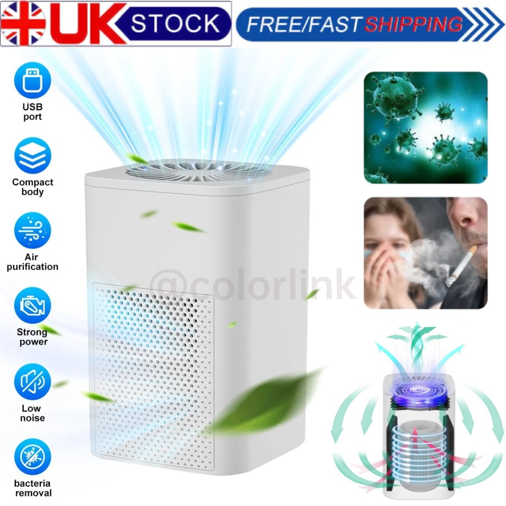 Air Purifiers For Large Room Medical Grade HEPA Air Purifier Smoke Pet Home Car