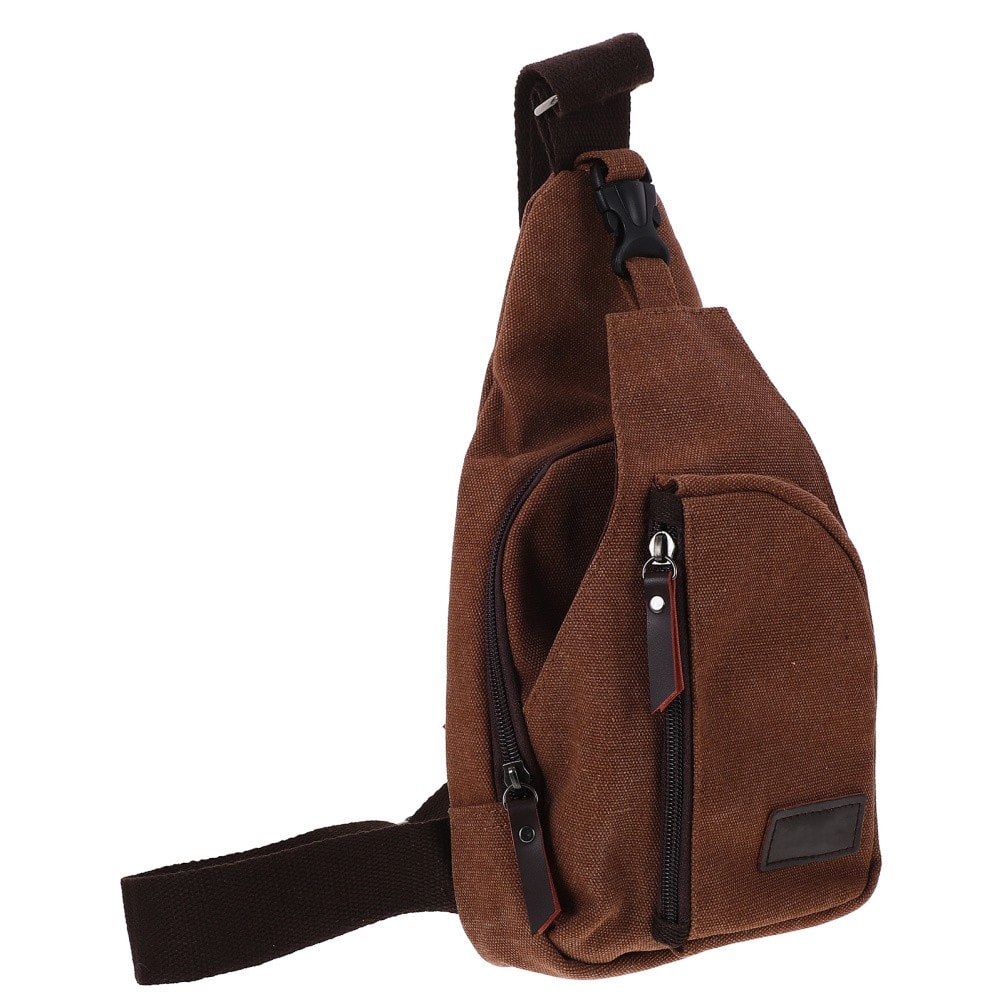Outdoor Shoulder Bag Man Men's Canvas Crossbody Cycling Backpack