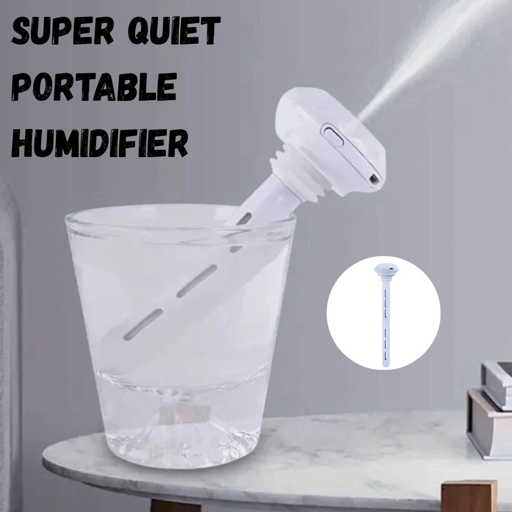 Portable USB Mist Humidifier Adjustable Air Humidifier for Home Office Car Trave