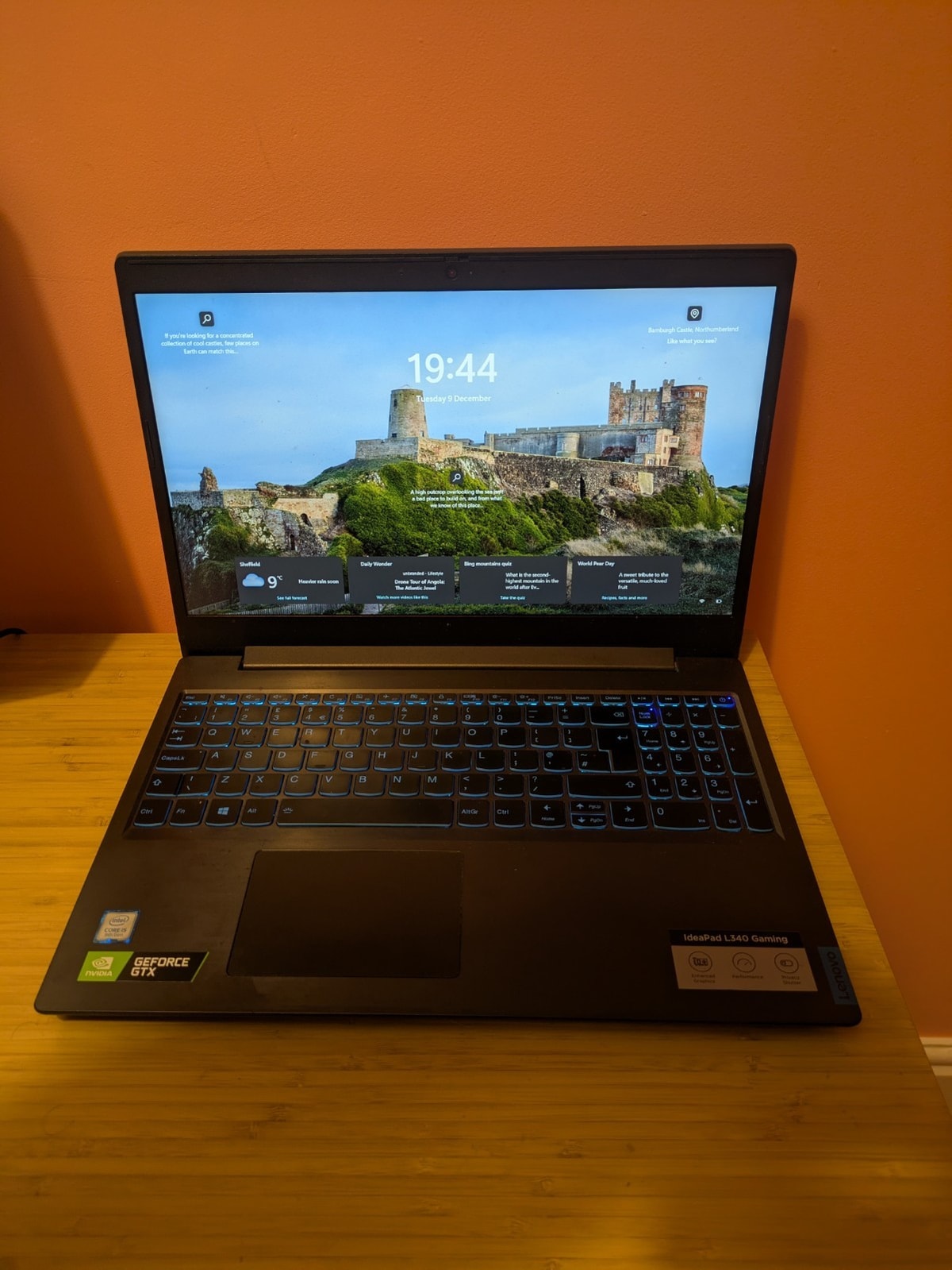 Lenovo IdeaPad L340-15IRH Gaming Laptop 15.6" 1TB, Intel Core I5