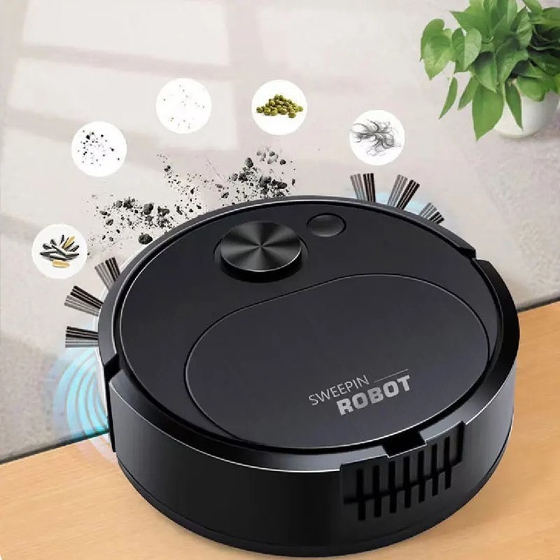Smart Robot Vacuum Cleaner Automatic Sweeper Floor Carpet Clean Rechargeable UK