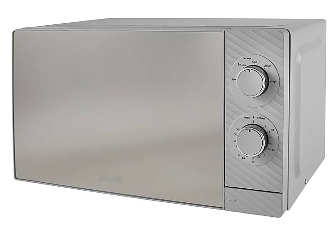 Scoville SVMON001G3M Manual Microwave Oven 20L 5 Power Settings 700W Grey