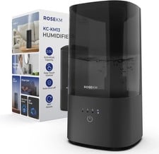 Rosekm Humidifier for Bedroom Cool Mist for Home Plant and Baby NO BRUSH