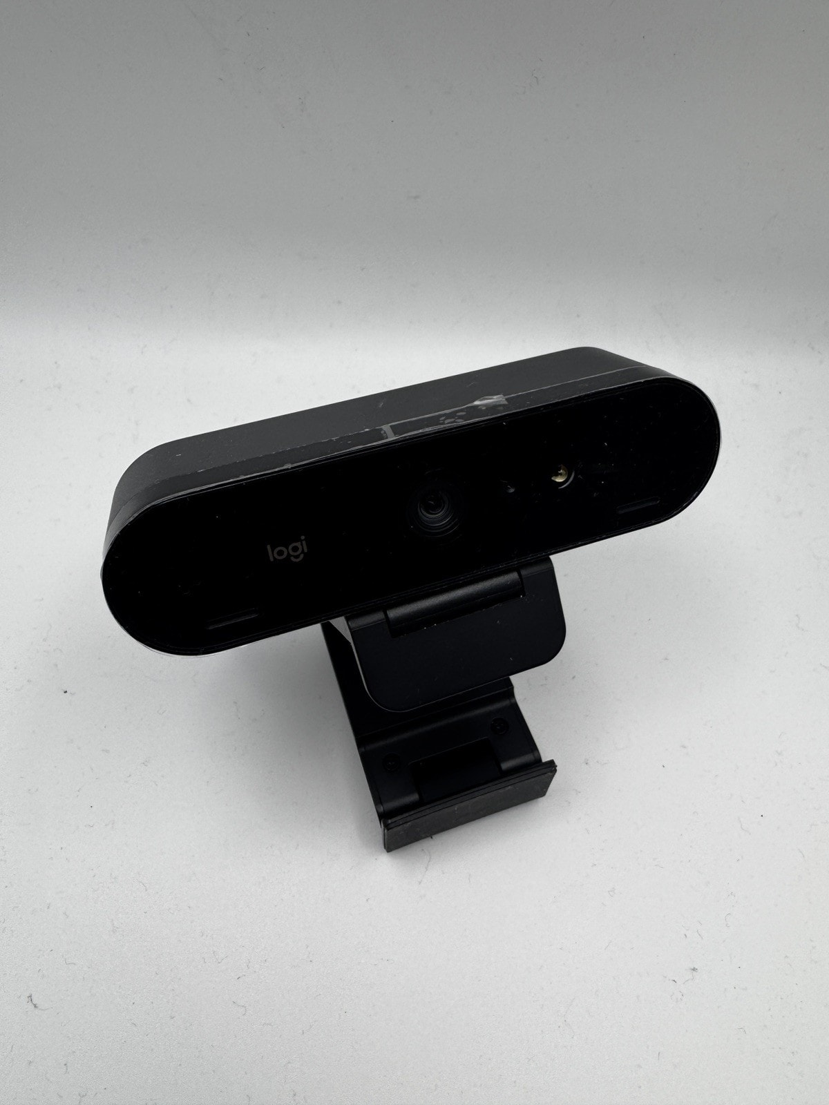 Logitech BRIO 4K Ultra HD Webcam (V-U0040) – Tested & Working – Clip + USB Cable
