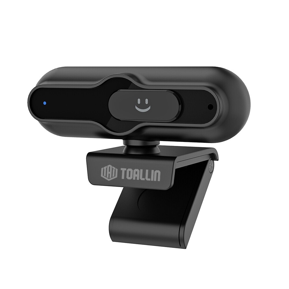 TOALLIN AutoFocus 4K UHD Webcam for PC with Privacy Cover & Noise Cancelling Mic