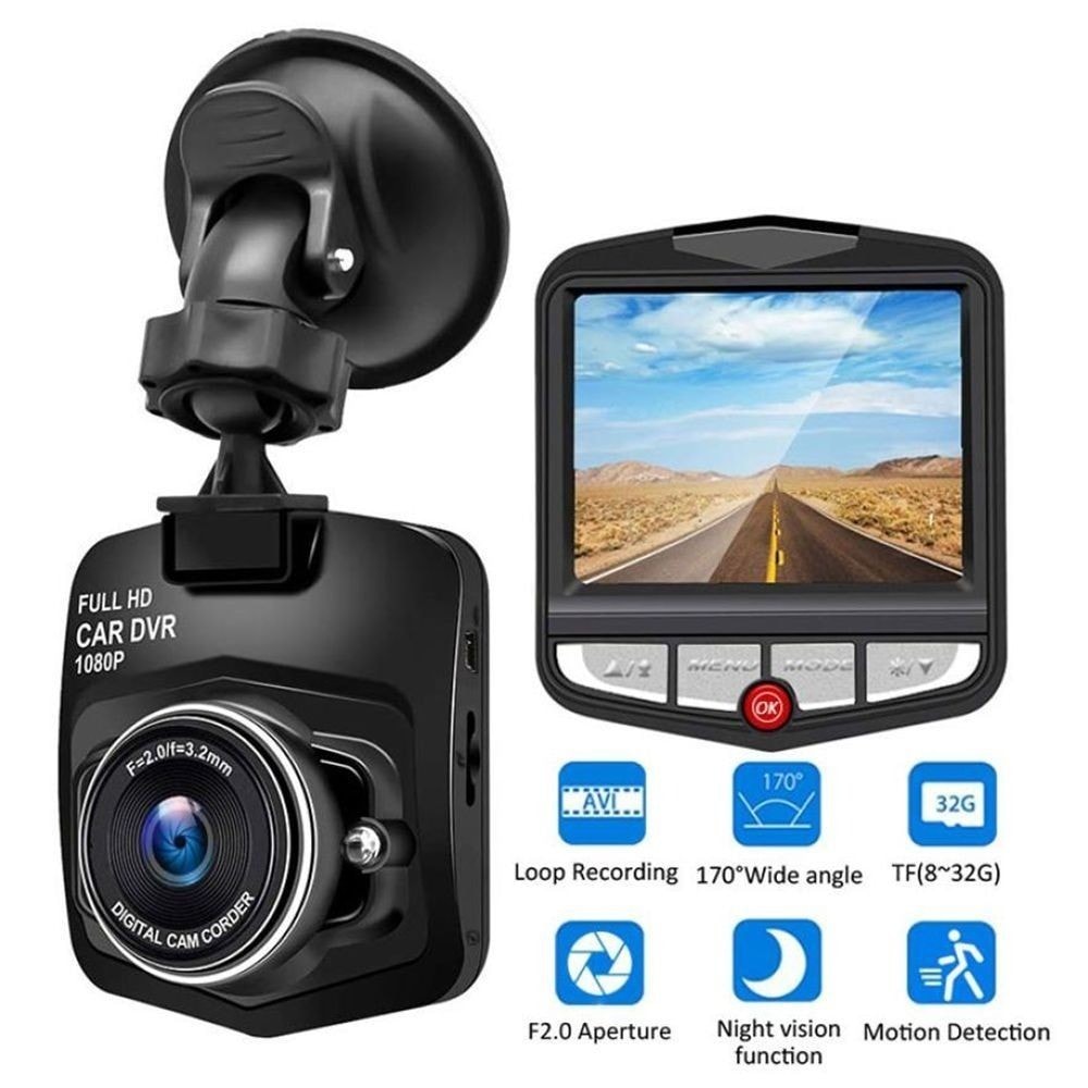 Portable Shield Full HD 1080P Video Recorder Car Recorders Dash Cam DVR Camera