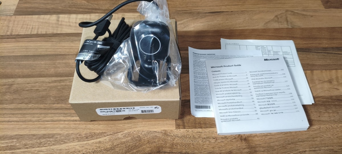 Microsoft LifeCam For Business WebCam Web Camera VX-2000 Cam USB Windows