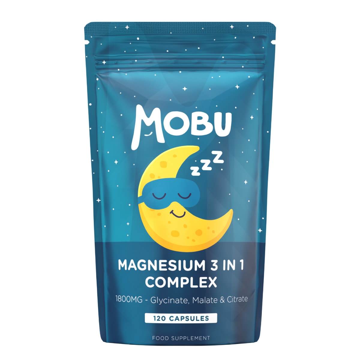 Magnesium Glycinate 3-in-1 Complex - 1800mg Magnesium Supplement High Absorption