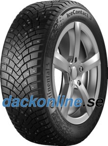 Continental IceContact 3 ( 265/50 R20 111T XL, Dubbade, med fälgskydd )