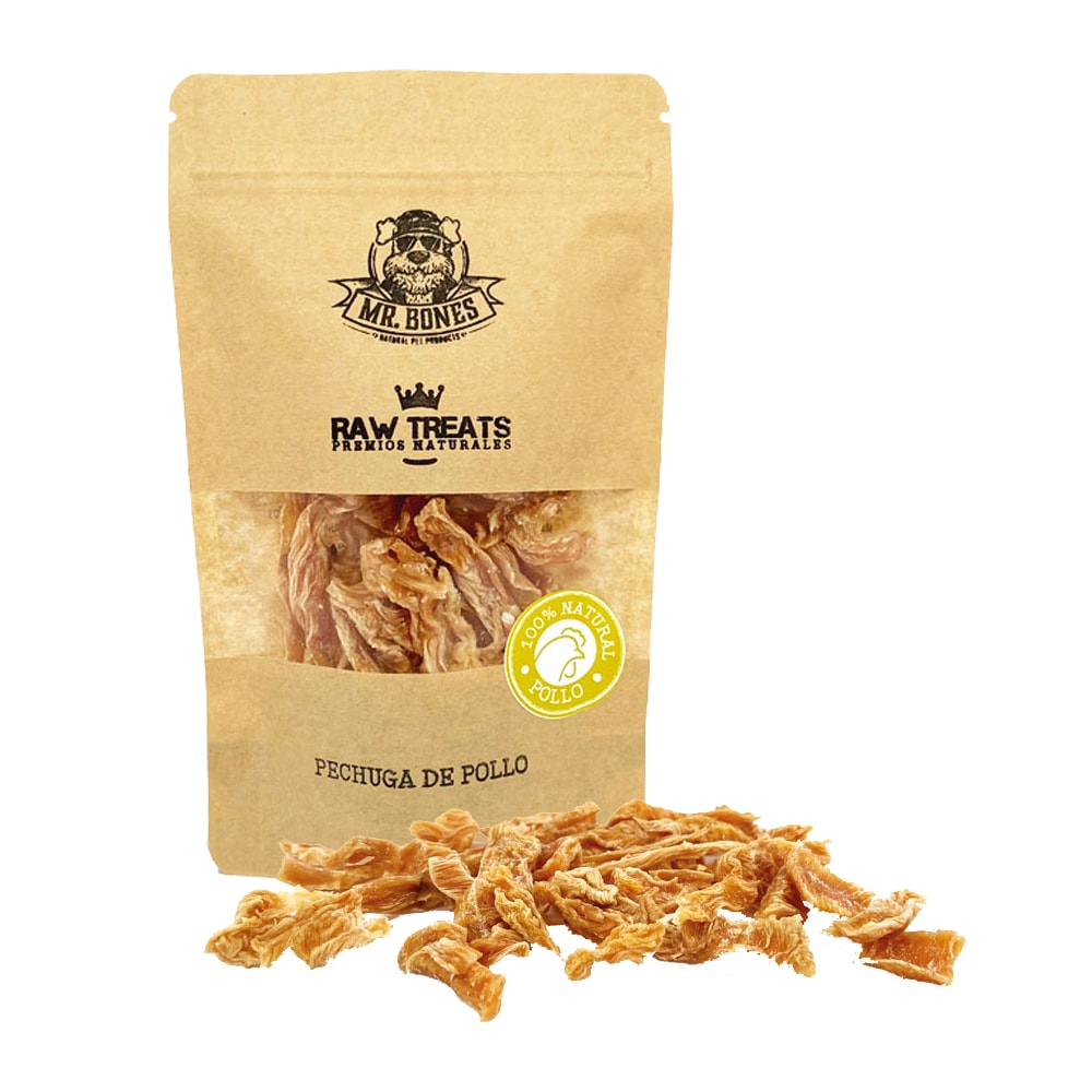 Mr Bones | Monoprotein Hundgodis, Raw Treats Kycklingfilé