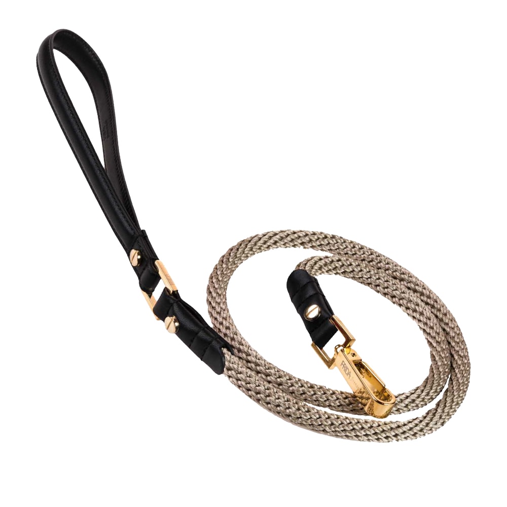 FRIDA firenze | Rope Hundkoppel, Svart
