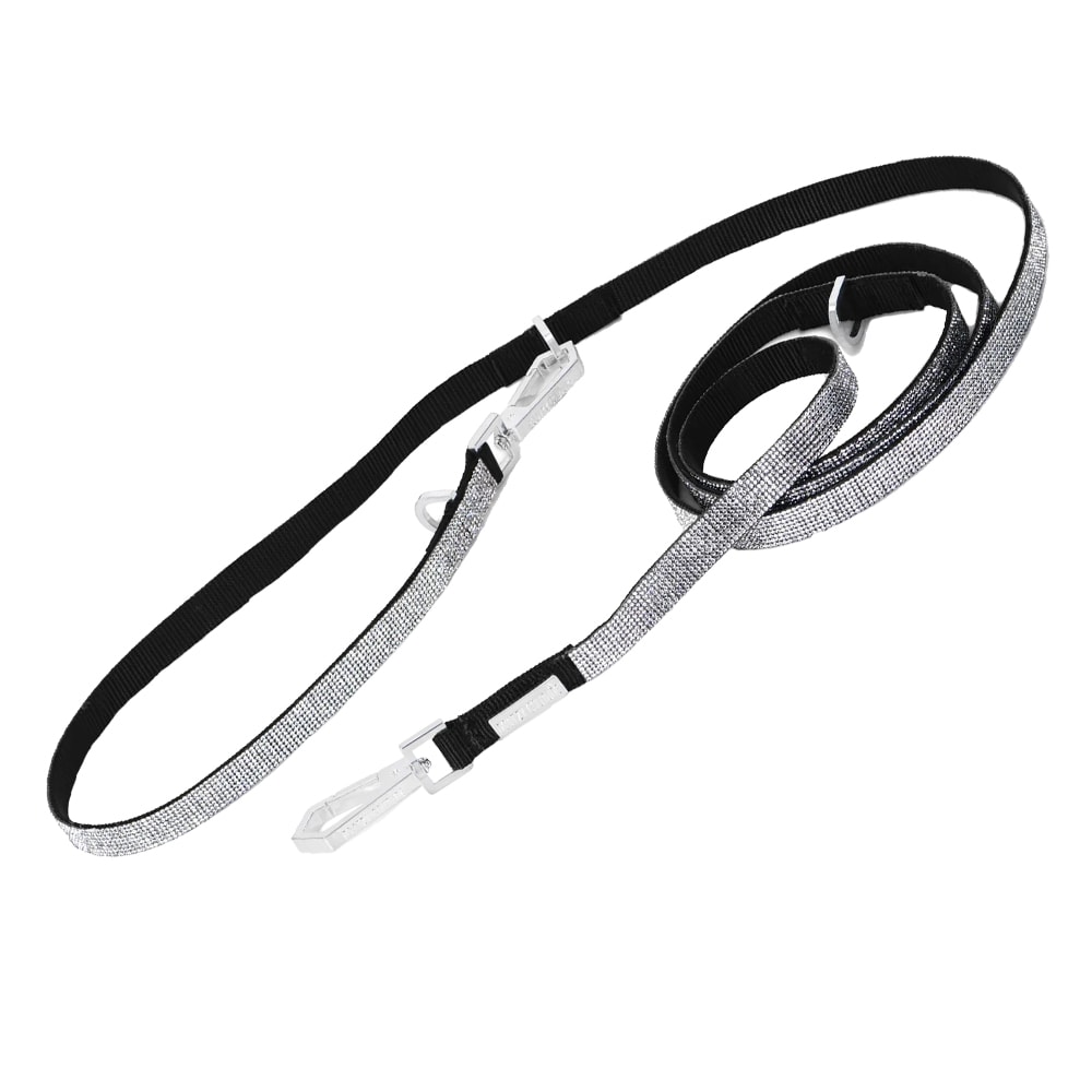 Bootzy Couture | Do the Stroll Glittrande Hundkoppel, Crystal