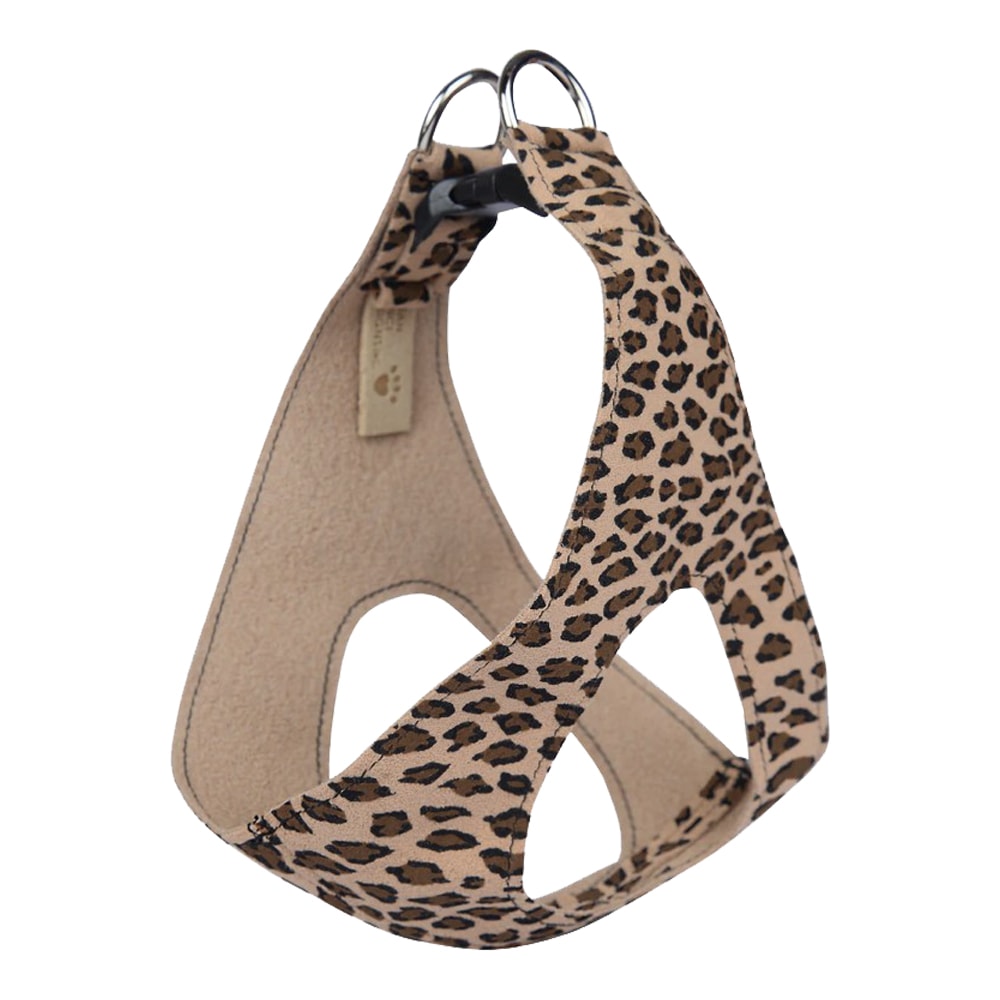 Susan Lanci | Ultrasuede® Step-In Hundsele, Leopard - Small