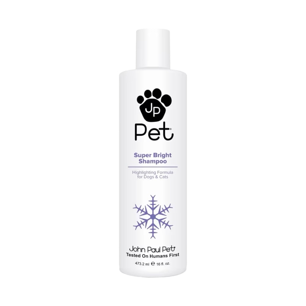 John Paul Pet | Super Bright Hundschampo för Lyster och Ljusa Pälsar
