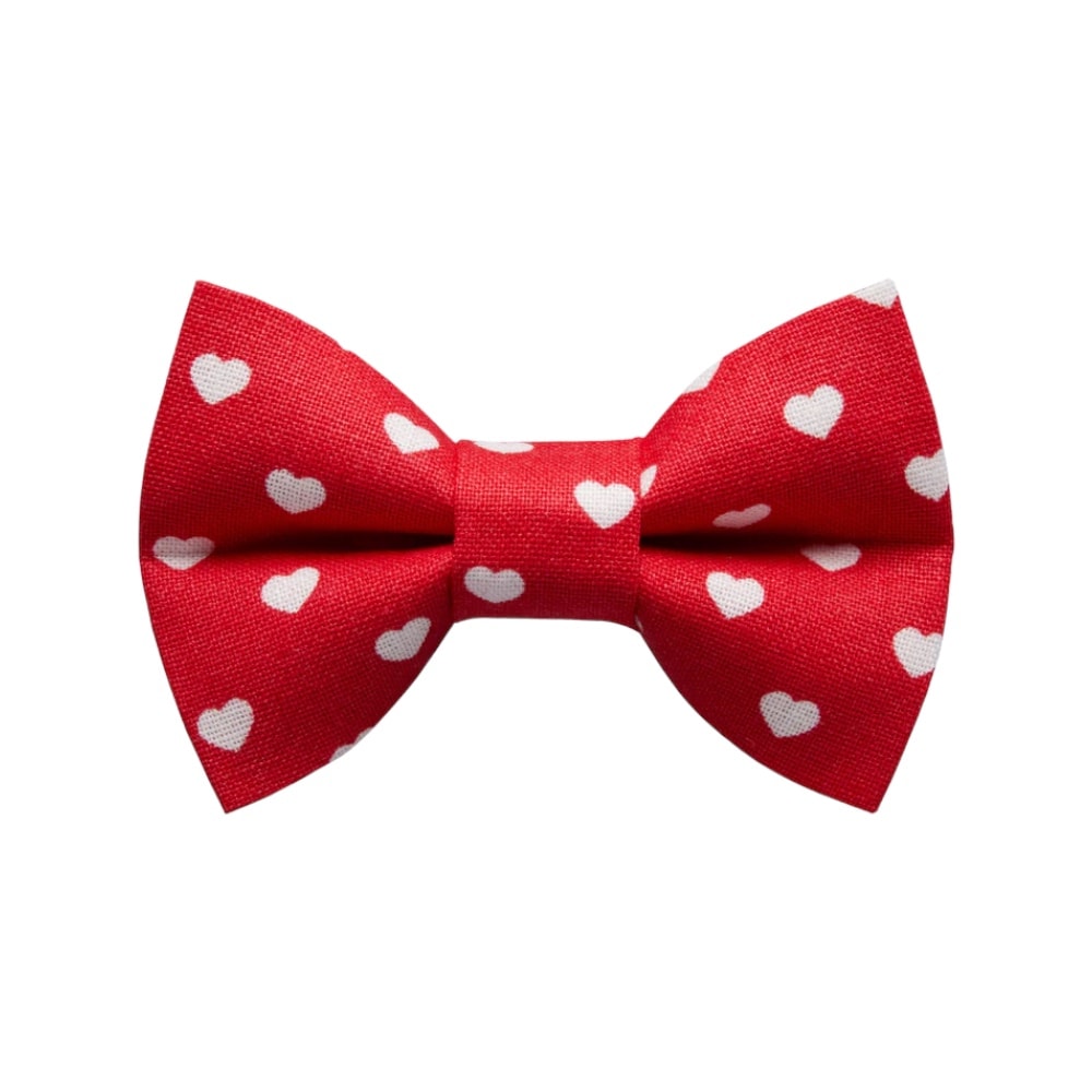Sweet Pickles Designs | Melt My Heart Hundfluga, Röd - Large