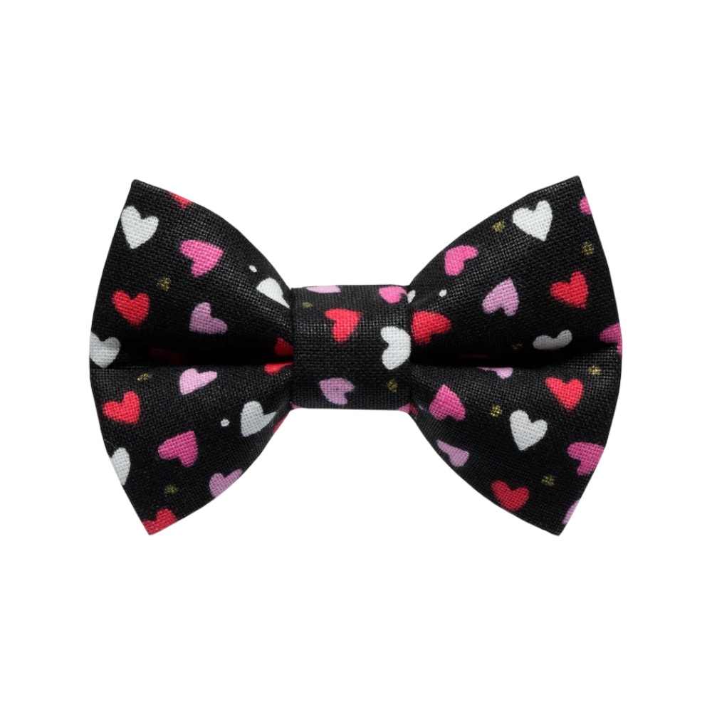 Sweet Pickles Designs | Melt My Heart Hundfluga, Svart - Large