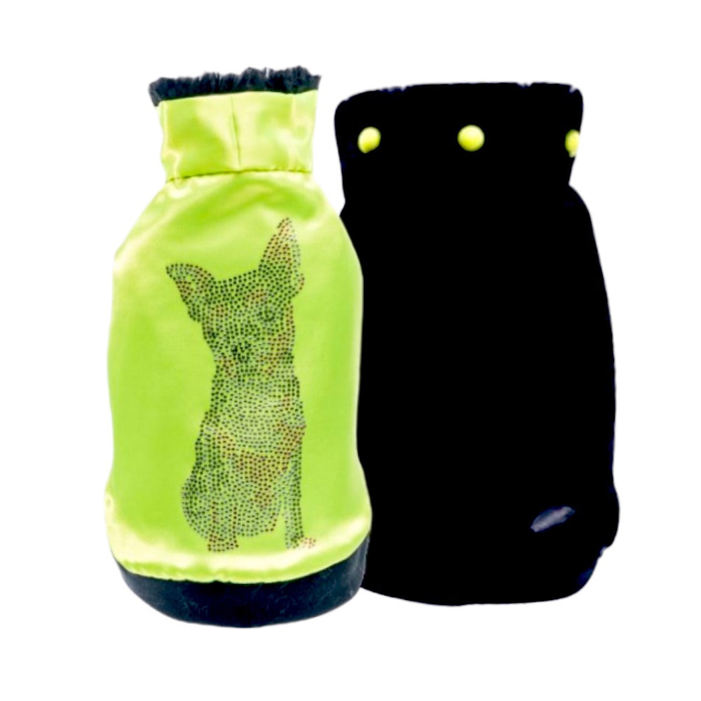 Inamorada | Vändbar Faux Fur Hundjacka, Chihuahua - Small