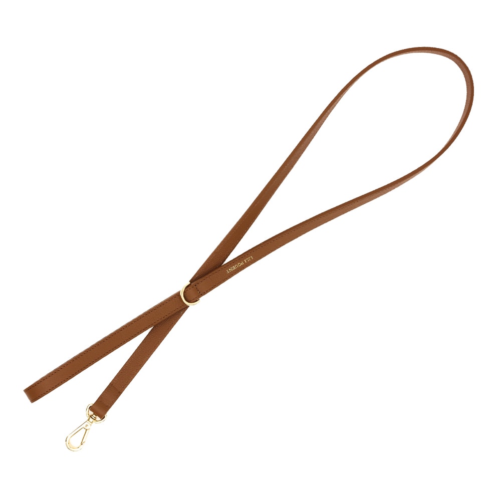 Lili Pouent | Exklusit Hundkoppel i Läder, Brun