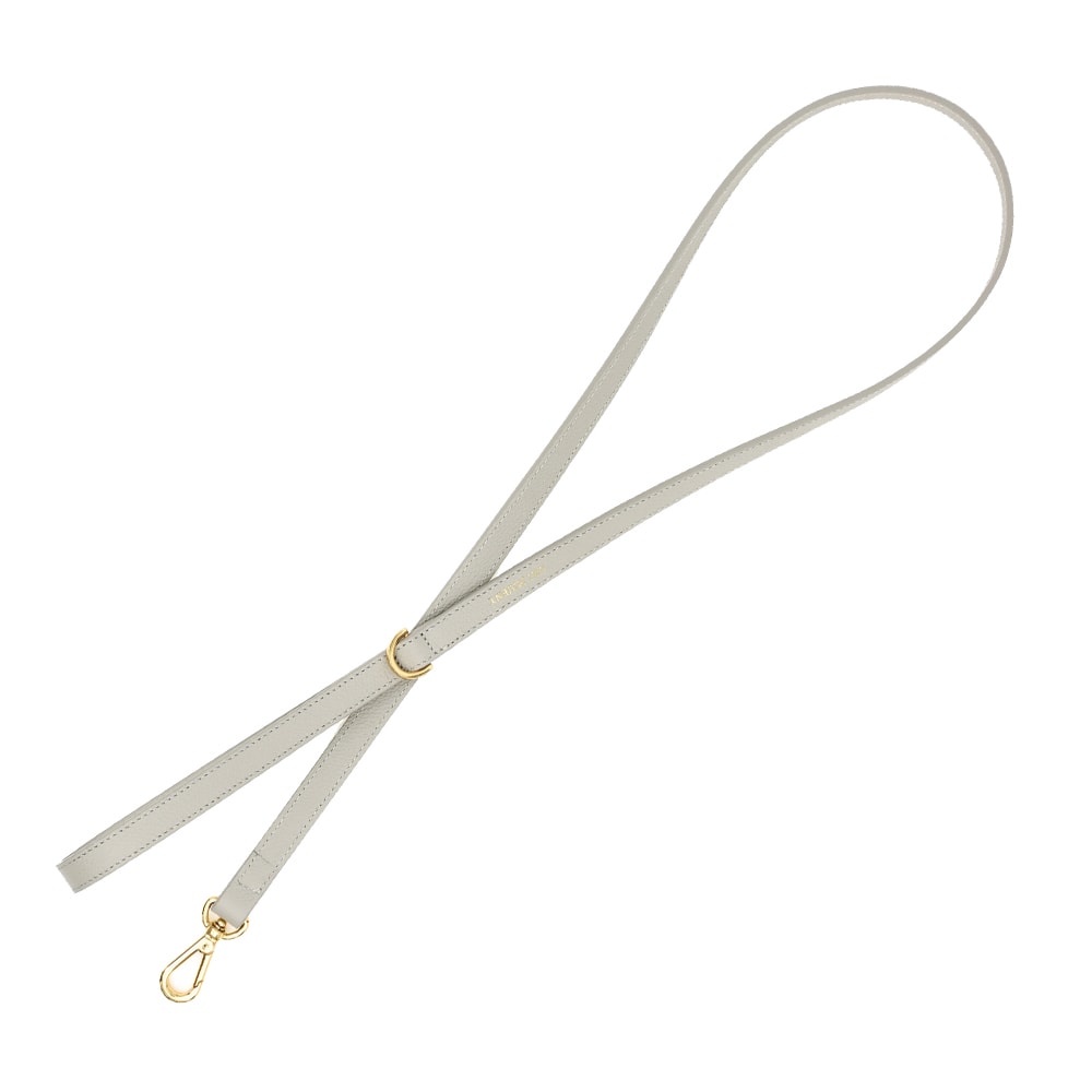 Lili Pouent | Exklusit Hundkoppel i Läder, Grå