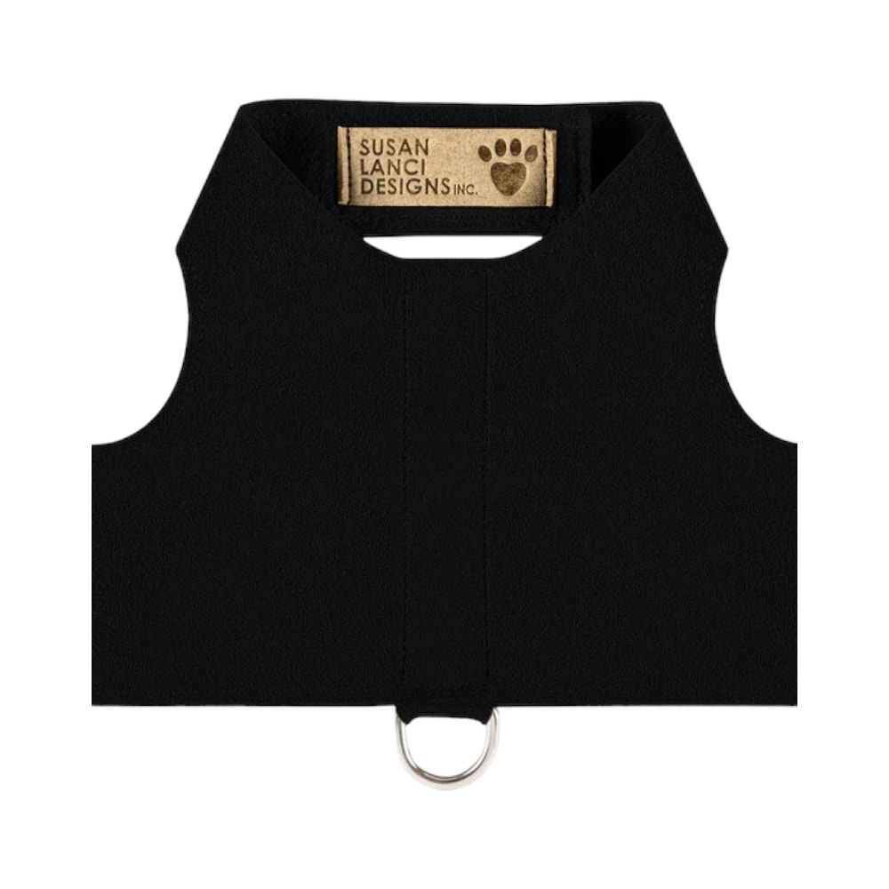 Susan Lanci | Ultrasuede® Bailey Hundsele, Svart - Medium