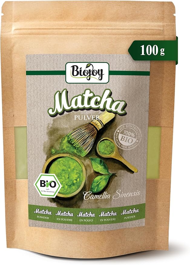 Biojoy Ekologiskt Matcha Pulver (100g)