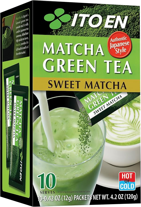 ITO EN Instant Matcha-pulver, 12g x 10 påsar (120g)