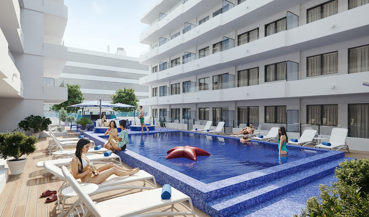 Ibiza stad, Ibiza - Apartamentos Vibra Jabeque Blue - Adults only -New Opening 2025