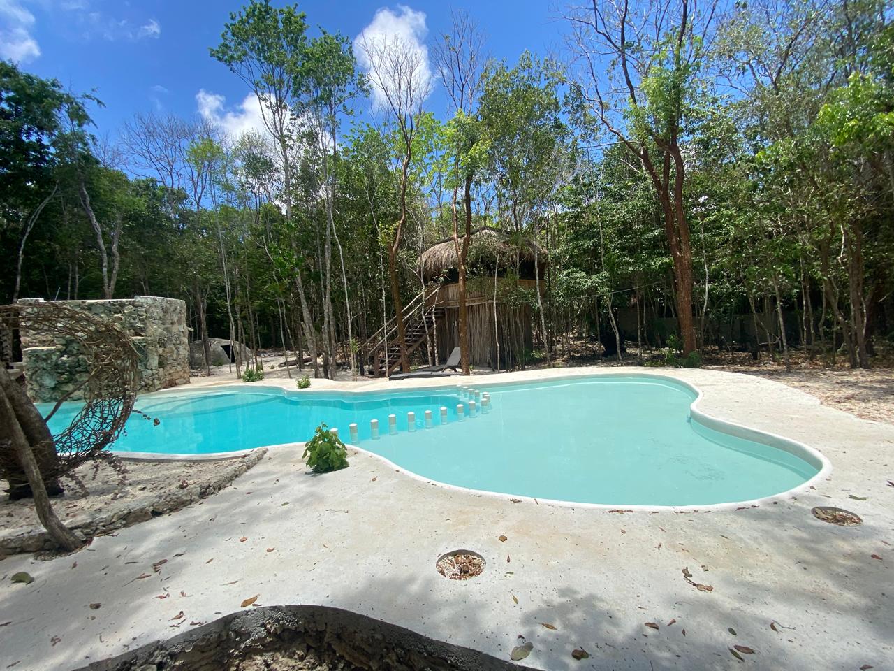 Puerto Morelos - Aldea Maya-Ha Cabañas con cenotes