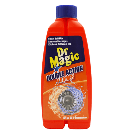 Dr Magic Double Action Drain Foamer Pipe & Sink Unblocker – 500ml