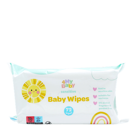 4MyBaby Sensitive Babyservetter - 72 st