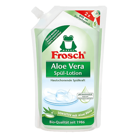 Frosch Aloe Vera Diskmedel Refill – 800ml