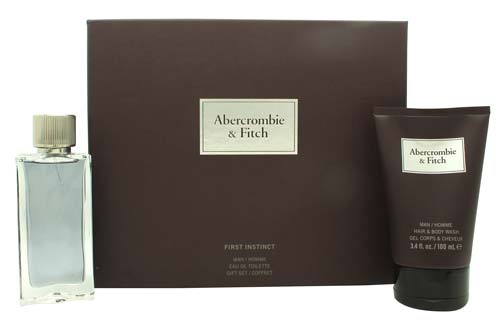 Abercrombie & Fitch First Instinct - Presentask - 50ml EDT + 100ml Bodywash