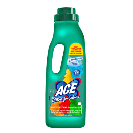 ACE Ultra For Colours Laundry Stain Remover Liquid 1000 ml