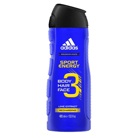 Adidas Sport Energy 3-in-1 Lime Extract Shower Gel 400 ml