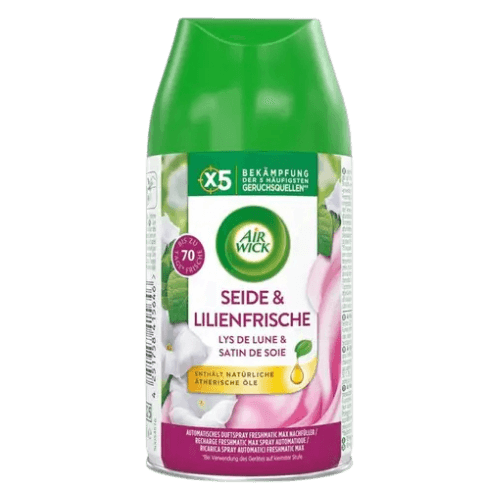 Airwick Freshmatic Silk & Lily Freshness Automatic Air Freshener Refill – 250 ml