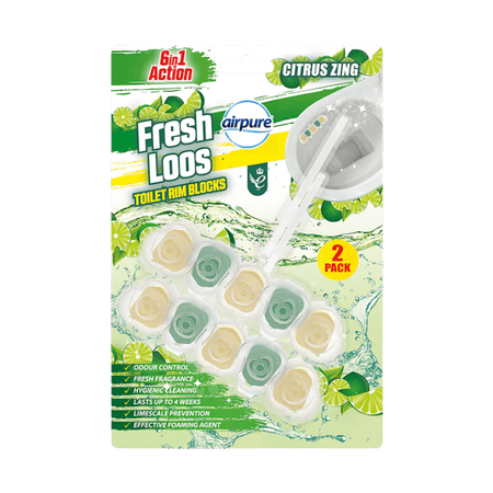 Airpure Fresh Loos 6-i-1 Toalettblock - Assorterede