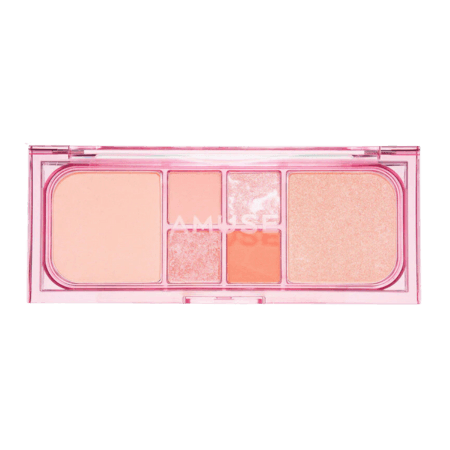 Amuse Vegan Face Makeup Palette - 02 Peach Glow