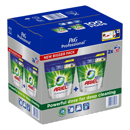 Ariel All-In-1 P&G Professional Original Tvättkapslar - 2 x 50 st
