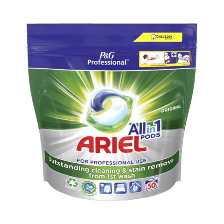 Ariel Professional All in 1 tvättkapslar - 50 st