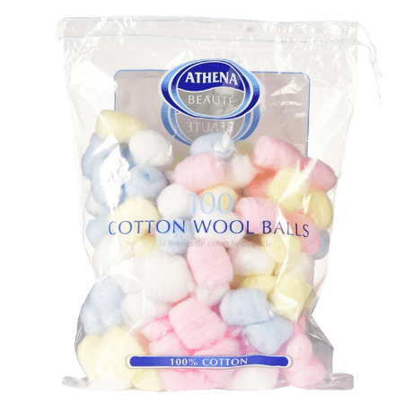 Athena Beauté Bomullstussar - 100 st