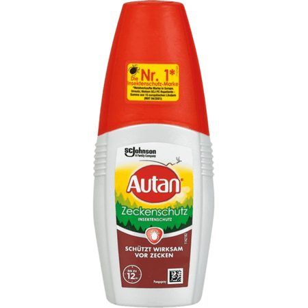 Autan Protection Plus fästing- och myggspray 100 ml