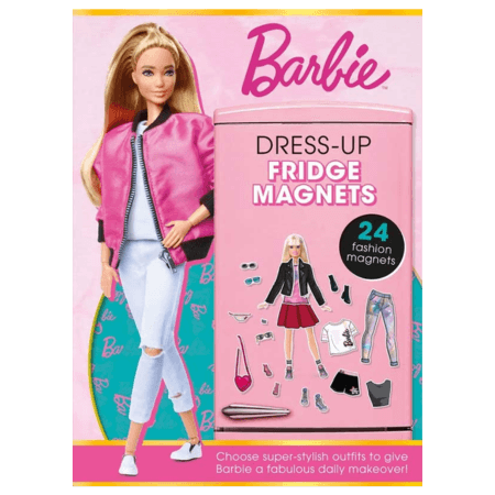 Barbie Dress-Up Accessories Kylskåpsmagneter – 24 st