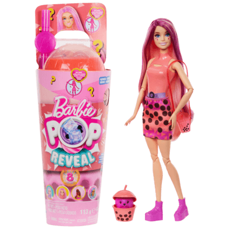 Barbie Pop Reveal Bubble Tea Series – Mango Mochi