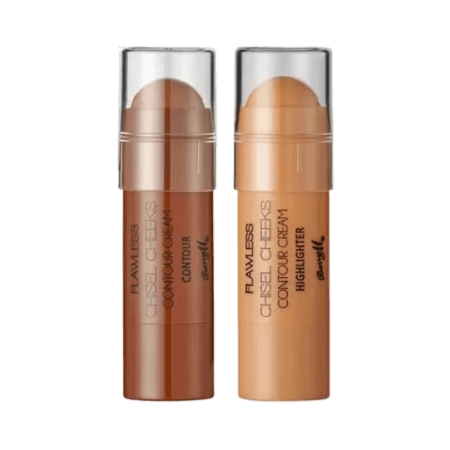 Barry M Chisel Cheeks Contour Cream Sticks Set - 2 delar