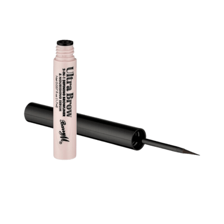 Barry M Ultra Brow 2-In-1 Defining Browliner & Nourishing Serum - Medium Brown